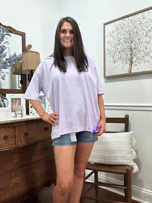 Betsy T Shirt- Lavender